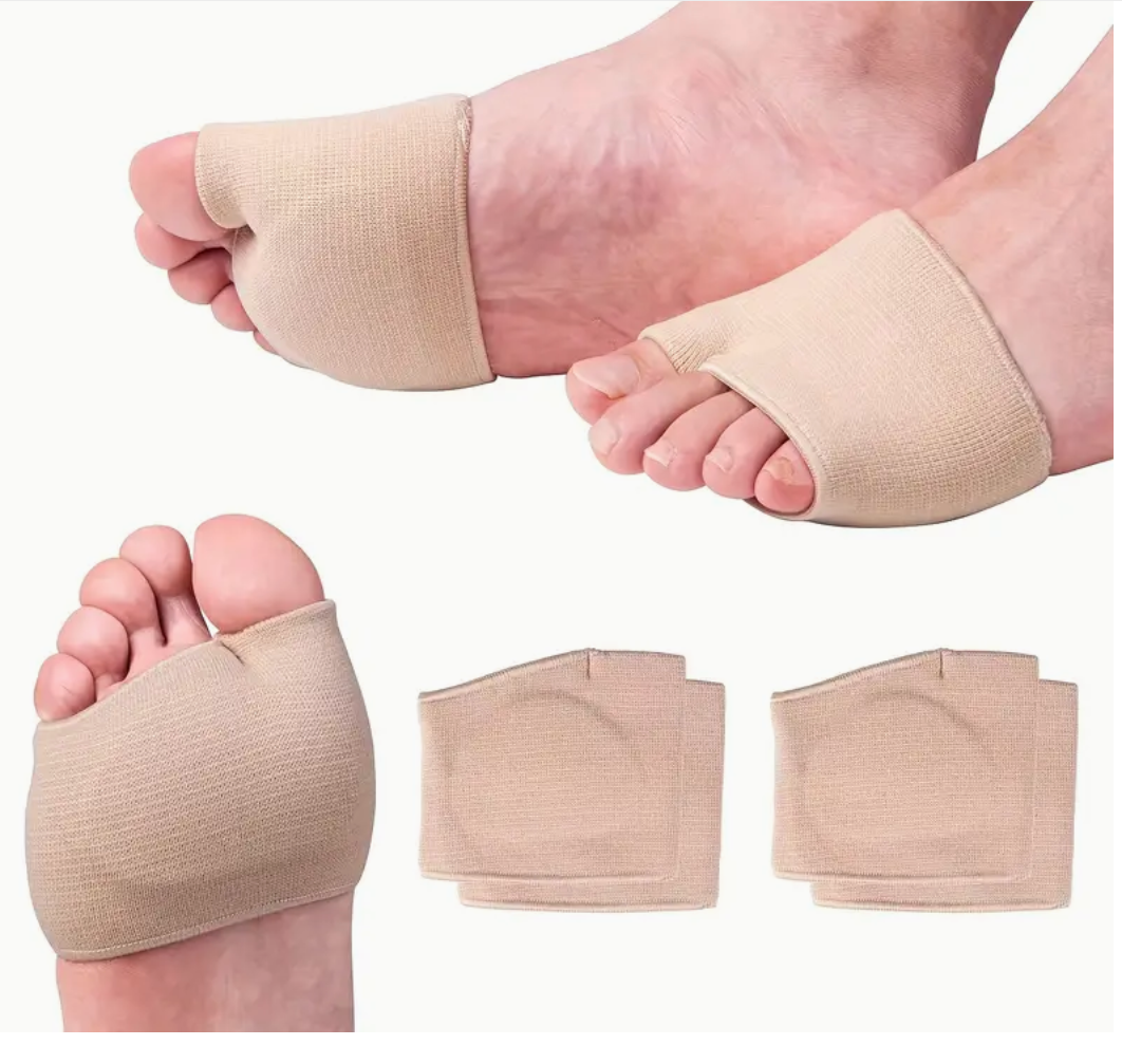 1 Pair Metatarsal Foot Pads For Men And Women