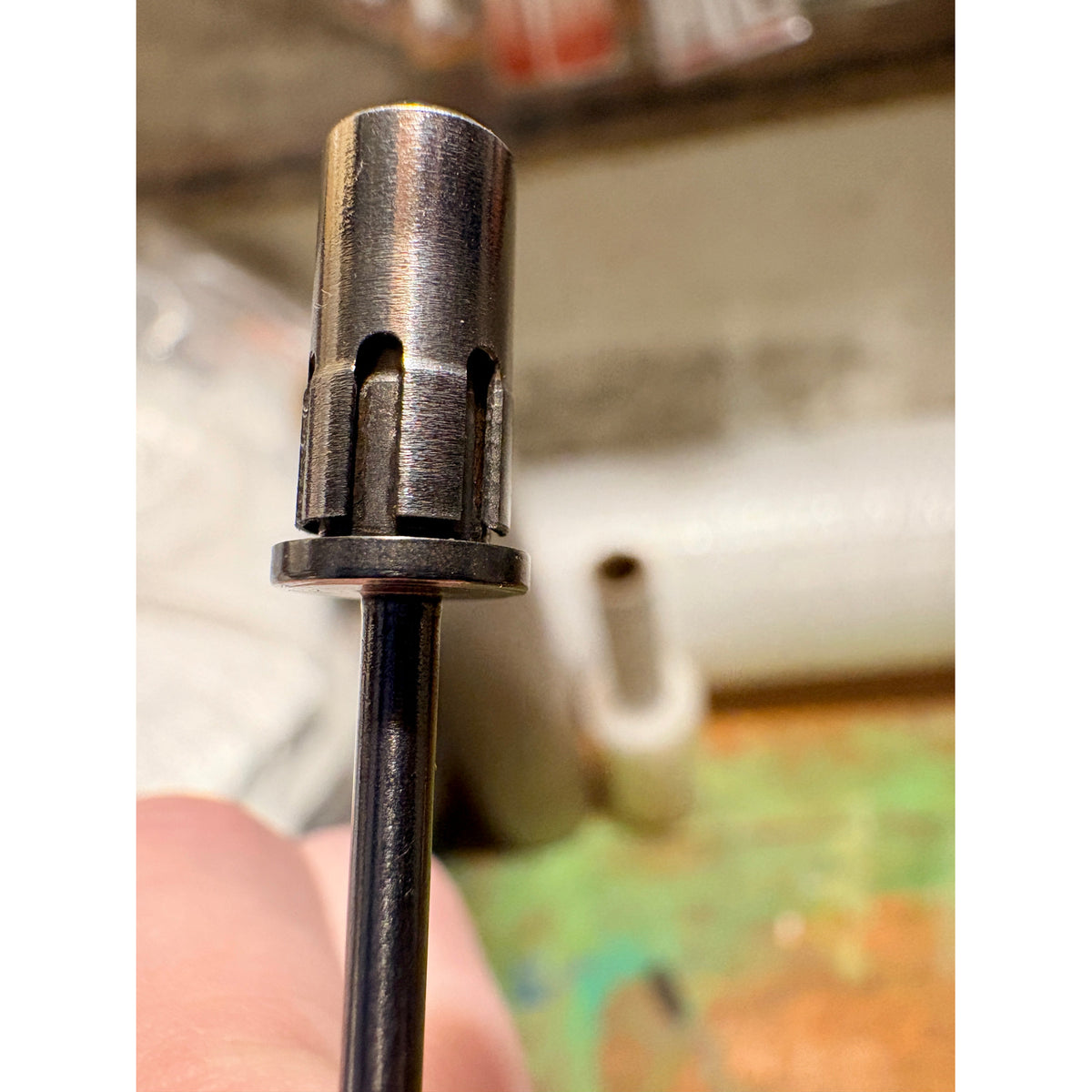 Quick Release Mandrel for Sanding Bands (3/32" Shaft)