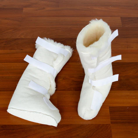 Sheep Wool Knee-High Boot, Medical/Therapeutic Purpose