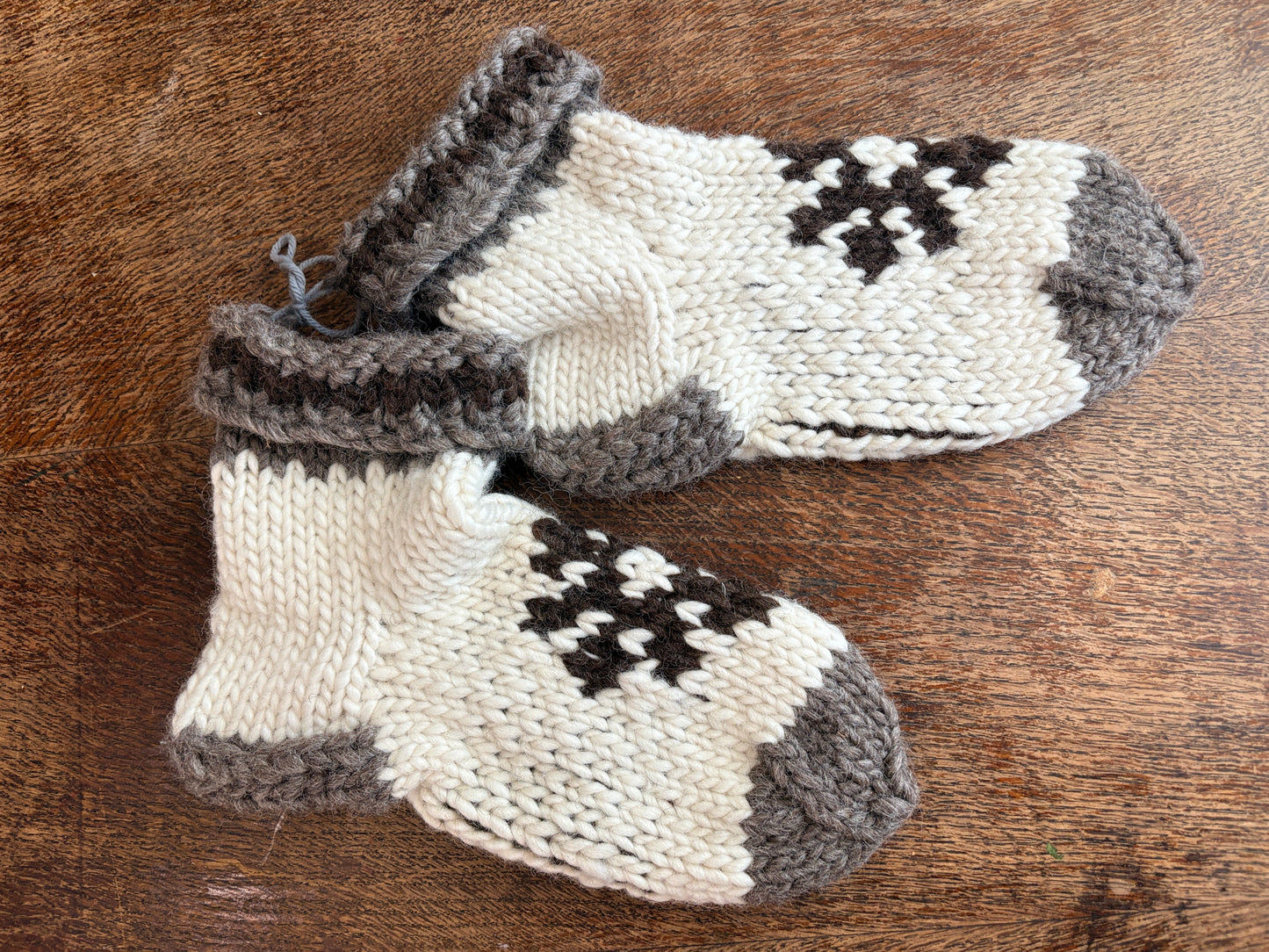 Authentic Cowichan Tribes Socks (Women 12-14/ Men 10-12