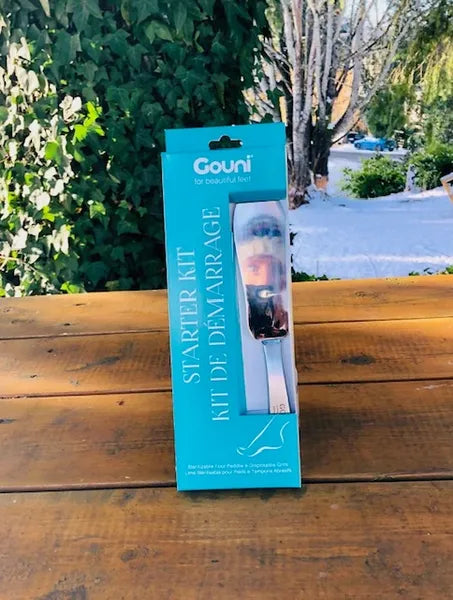 Gouni Starter Kit- Sterilizable Foot Paddle & Disposable Grits