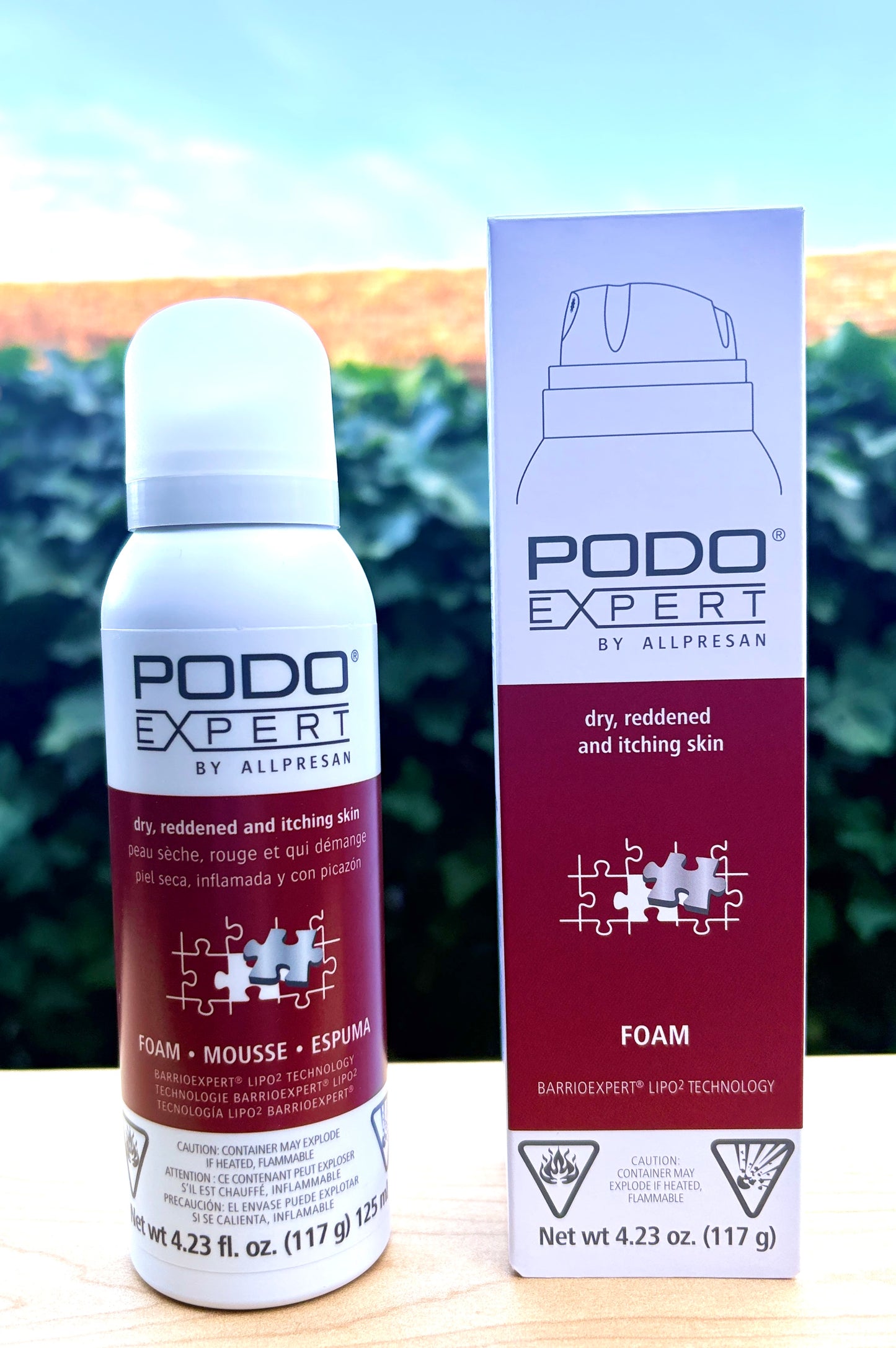 PODOEXPERT- Dry, Reddened and Itching Skin 125 ml.