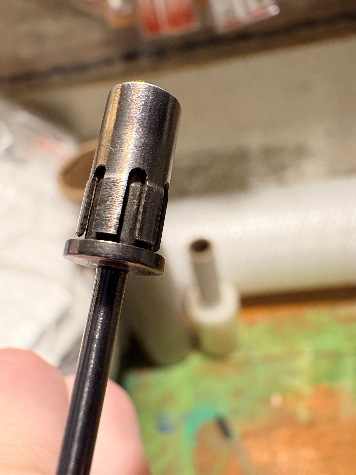 Quick Release Mandrel for Sanding Bands (3/32" Shaft)