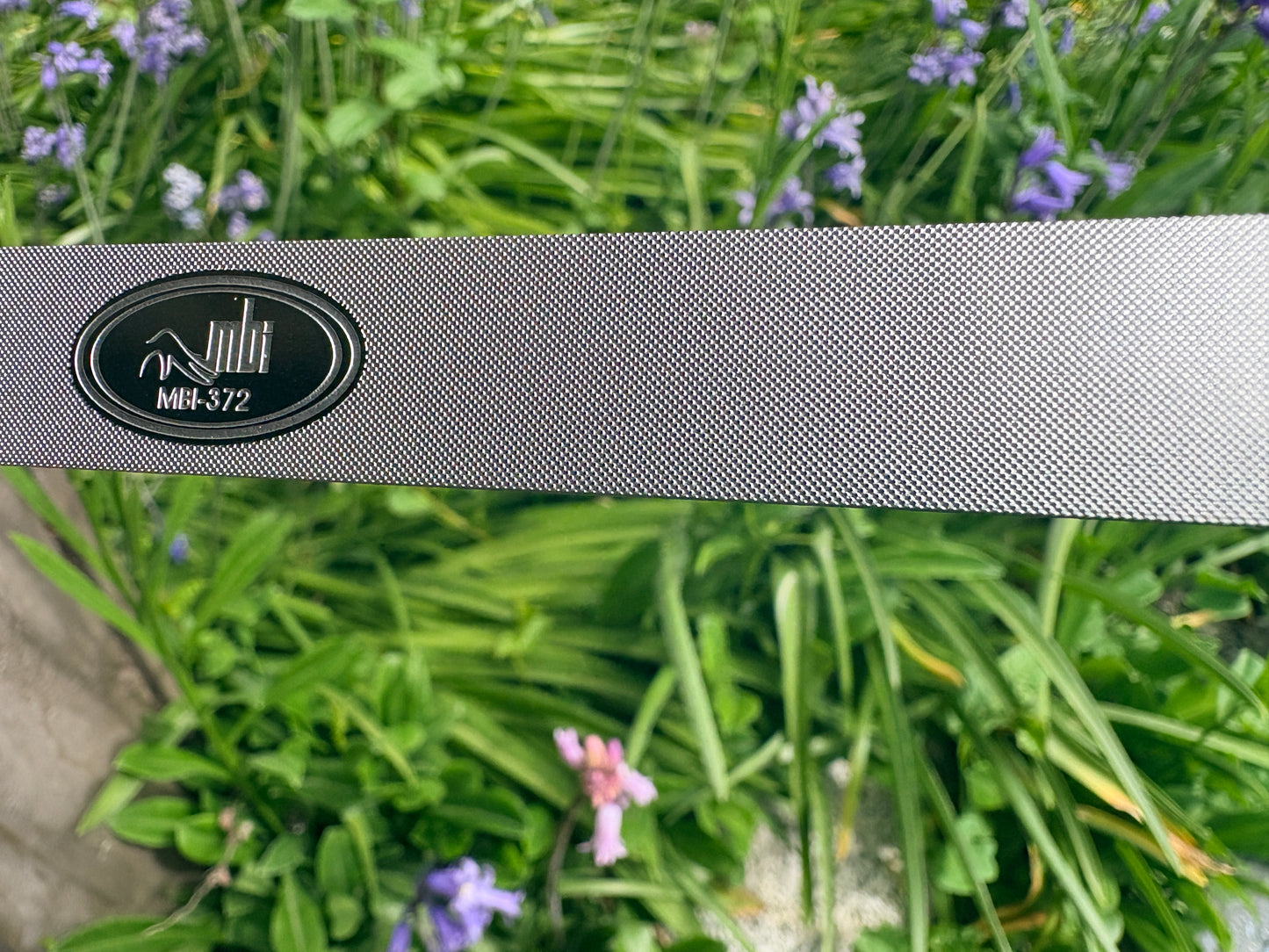 Nail File Double Sided Stainless Steel Course / Medium