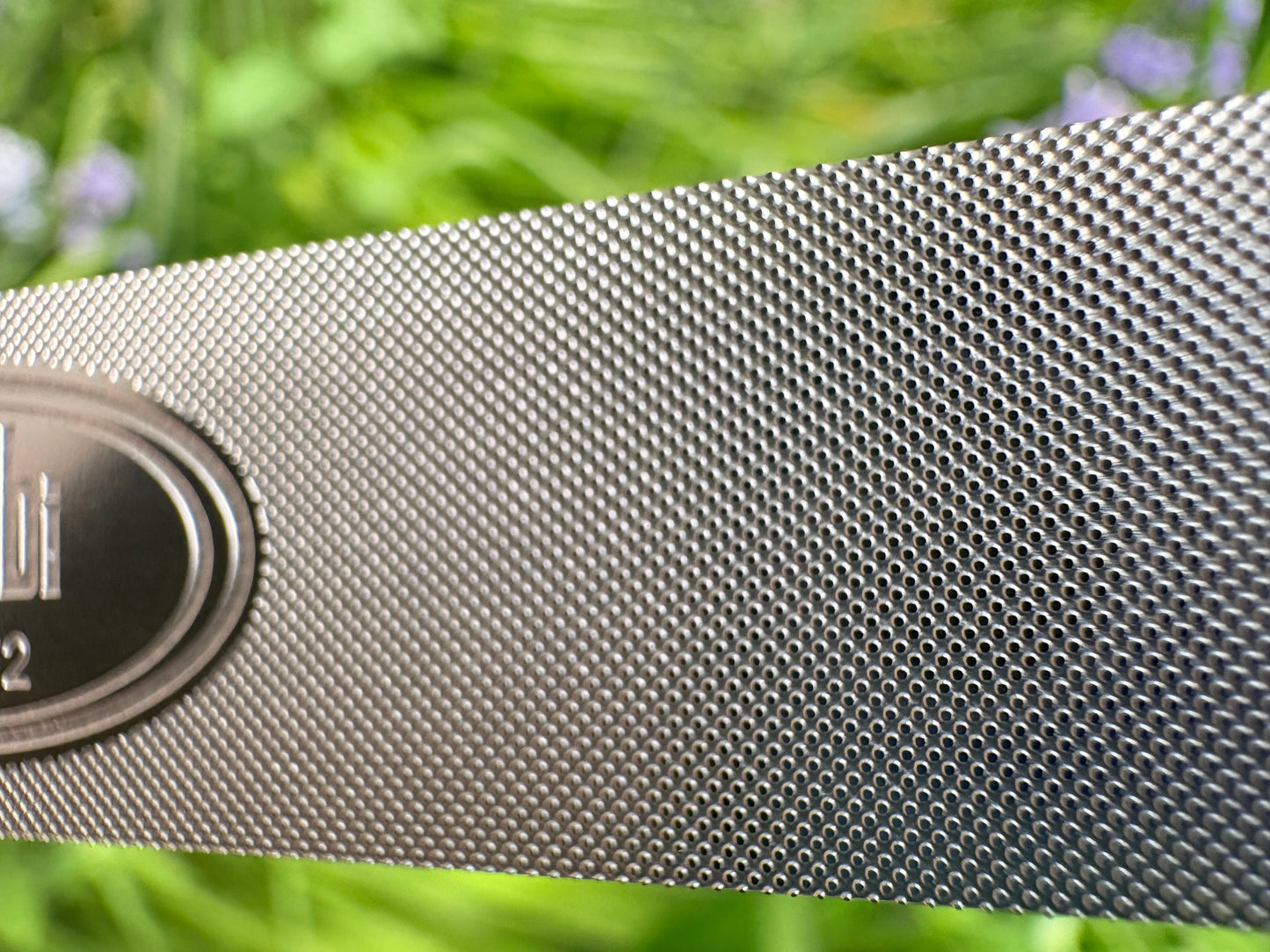 Nail File Double Sided Stainless Steel Course / Medium