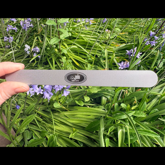 Nail File Double Sided Stainless Steel Course / Medium