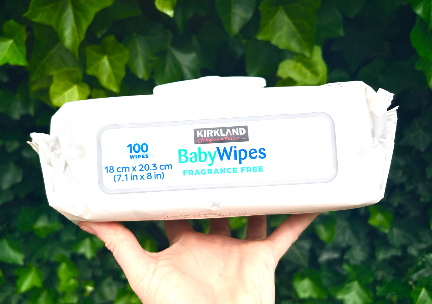 Kirkland Baby Wipes- Pack of 100 (large sized wipes