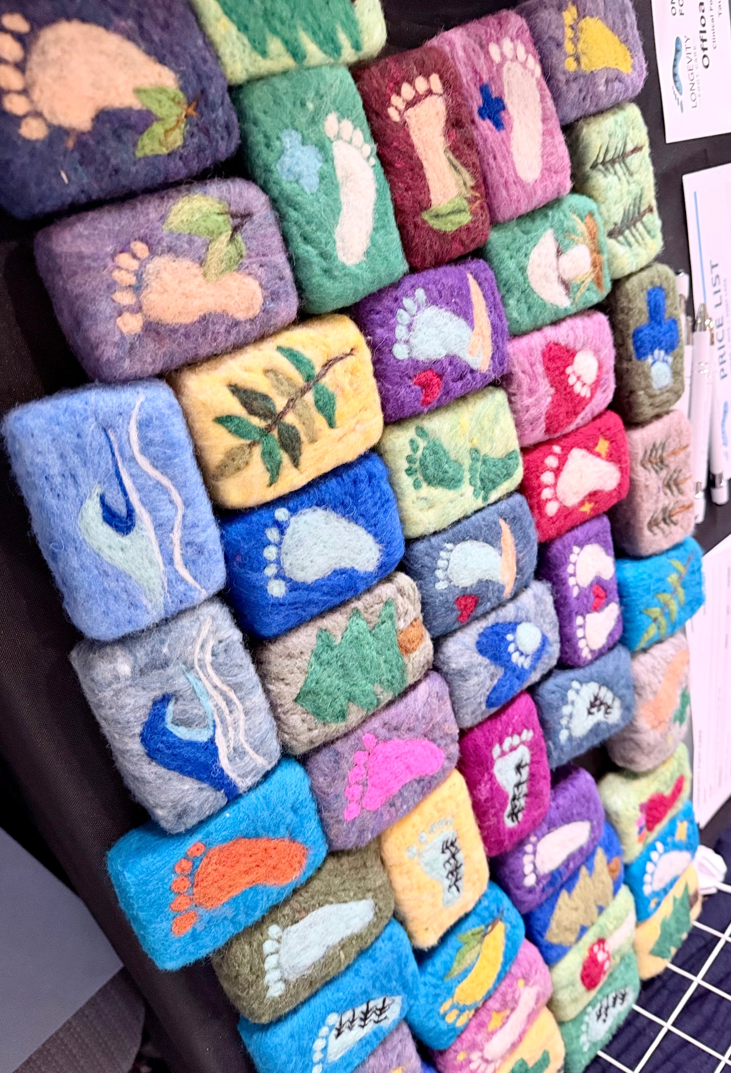 Felted Soap Bars