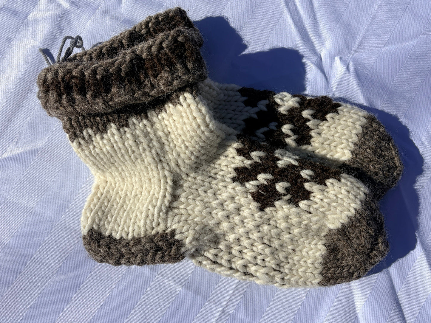 Authentic Cowichan Tribes Socks (Women 12-14/ Men 10-12
