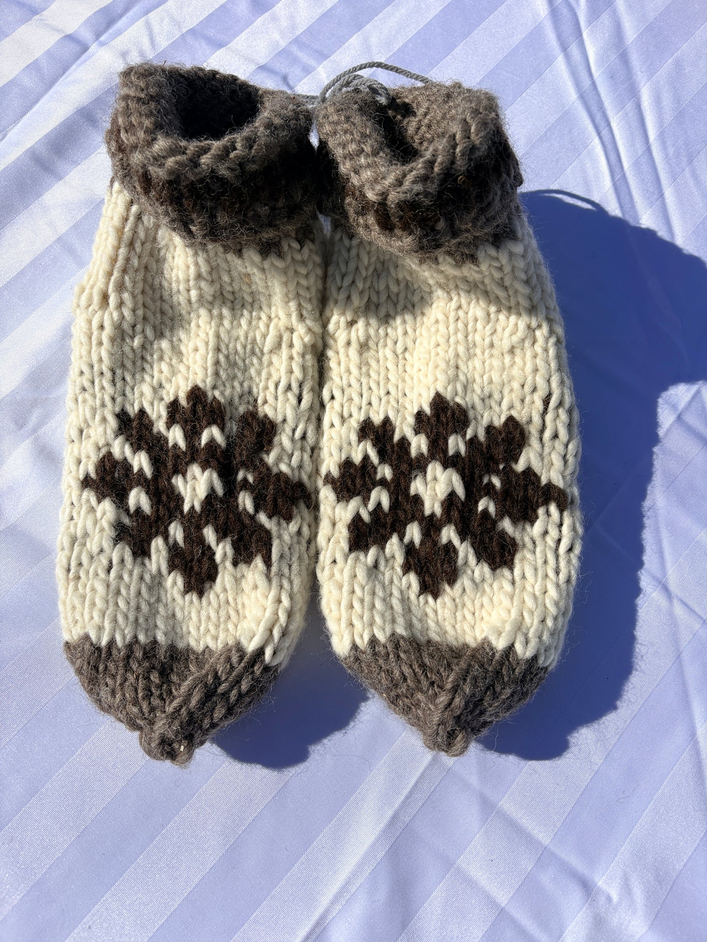 Authentic Cowichan Tribes Socks (Women 12-14/ Men 10-12
