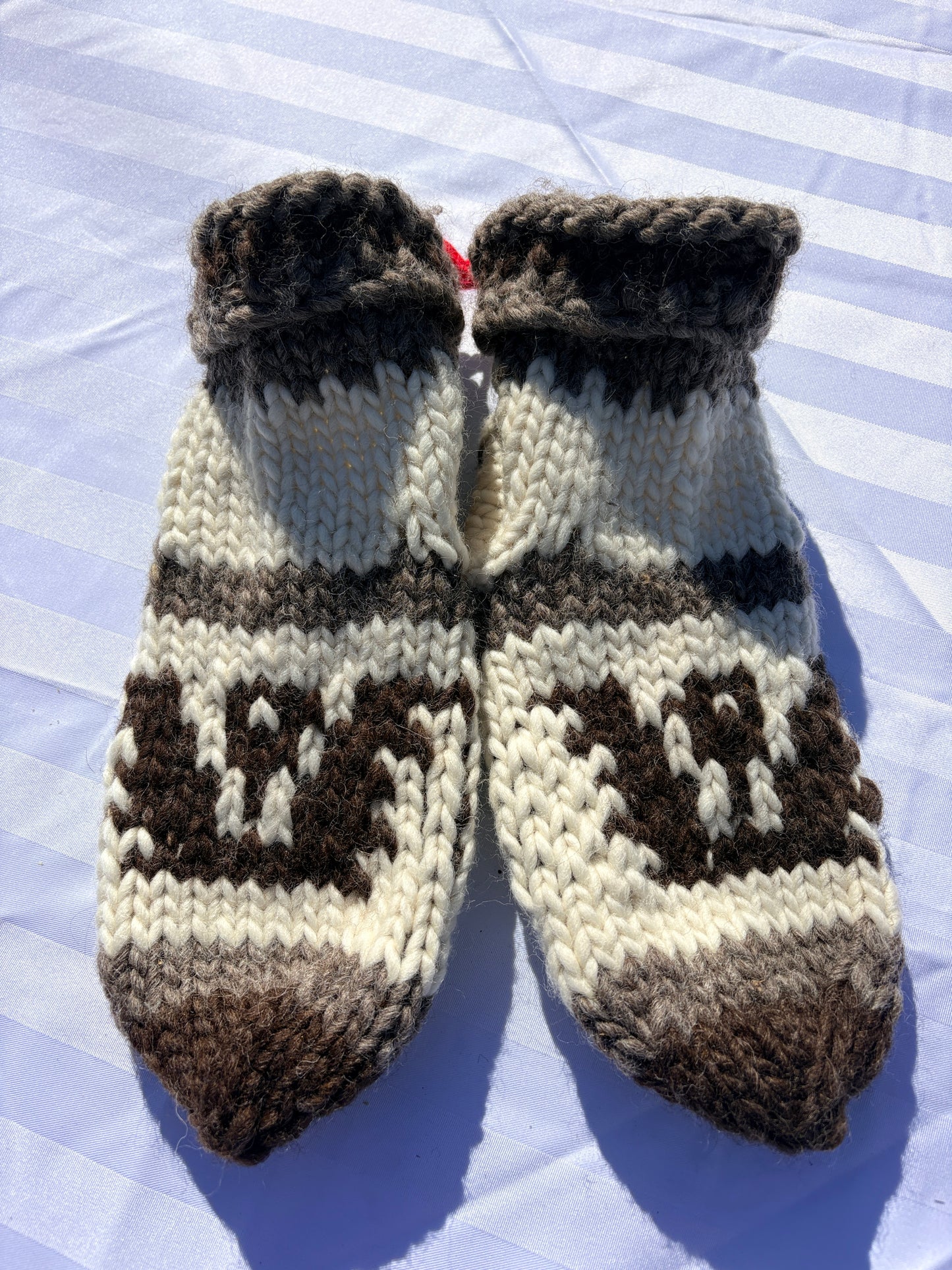 Authentic Cowichan Knit Socks (Women's 10-12 / Men's 8-11)