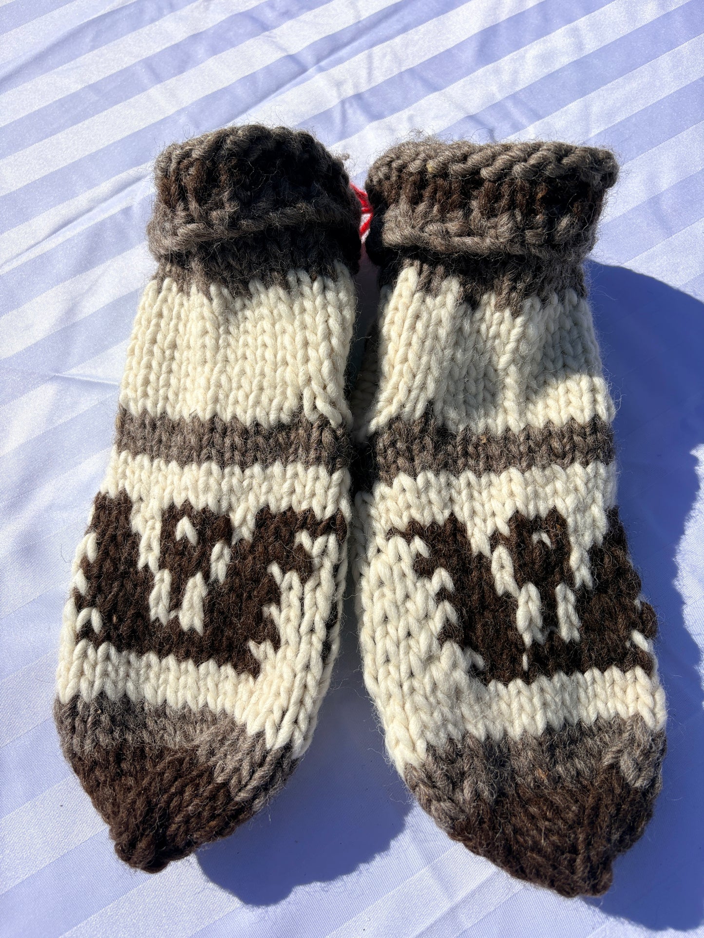 Authentic Cowichan Knit Socks (Women's 10-12 / Men's 8-11)