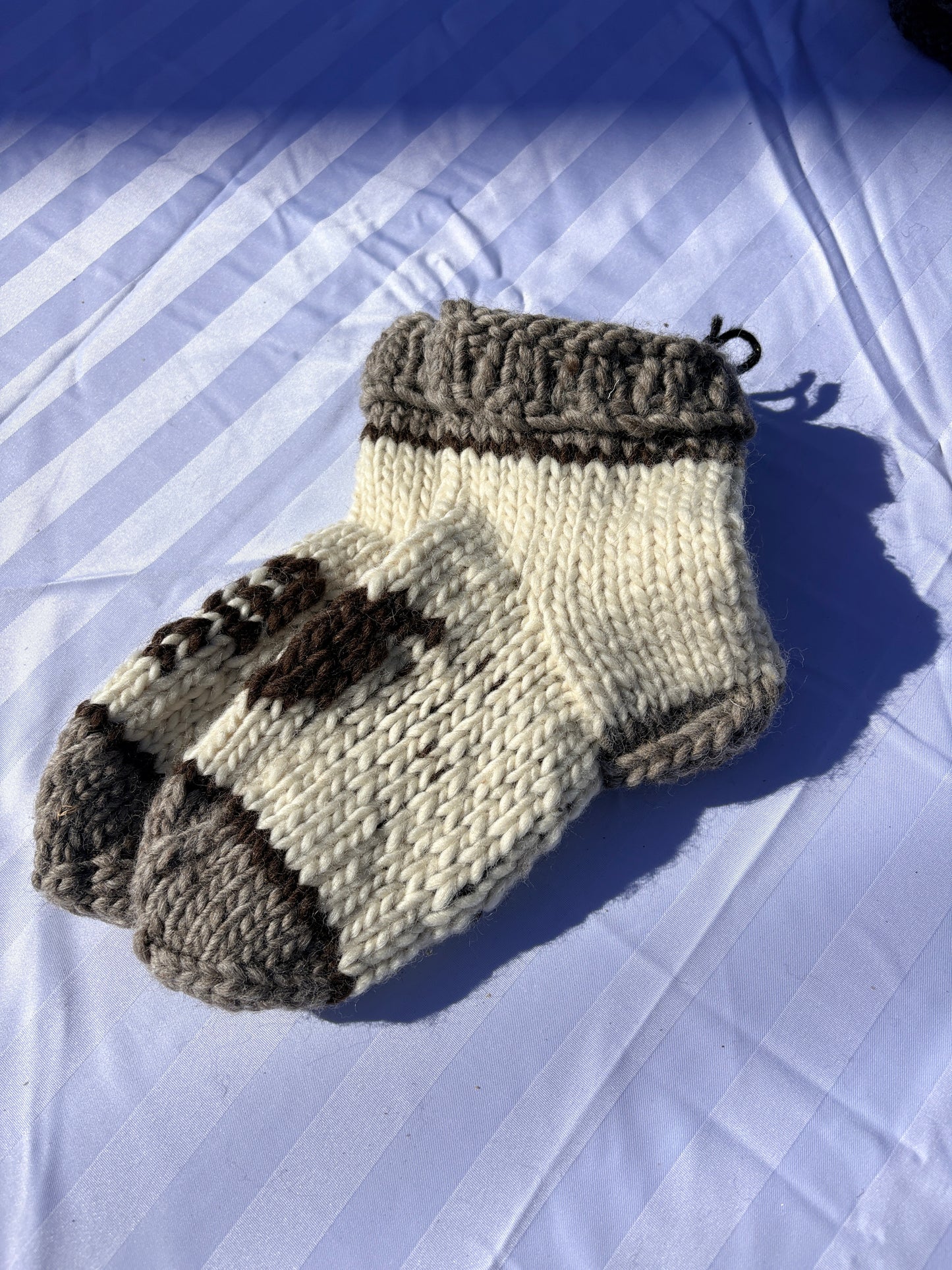 Authentic Cowichan Knits Socks (Women 9-10/ Men 8-9)