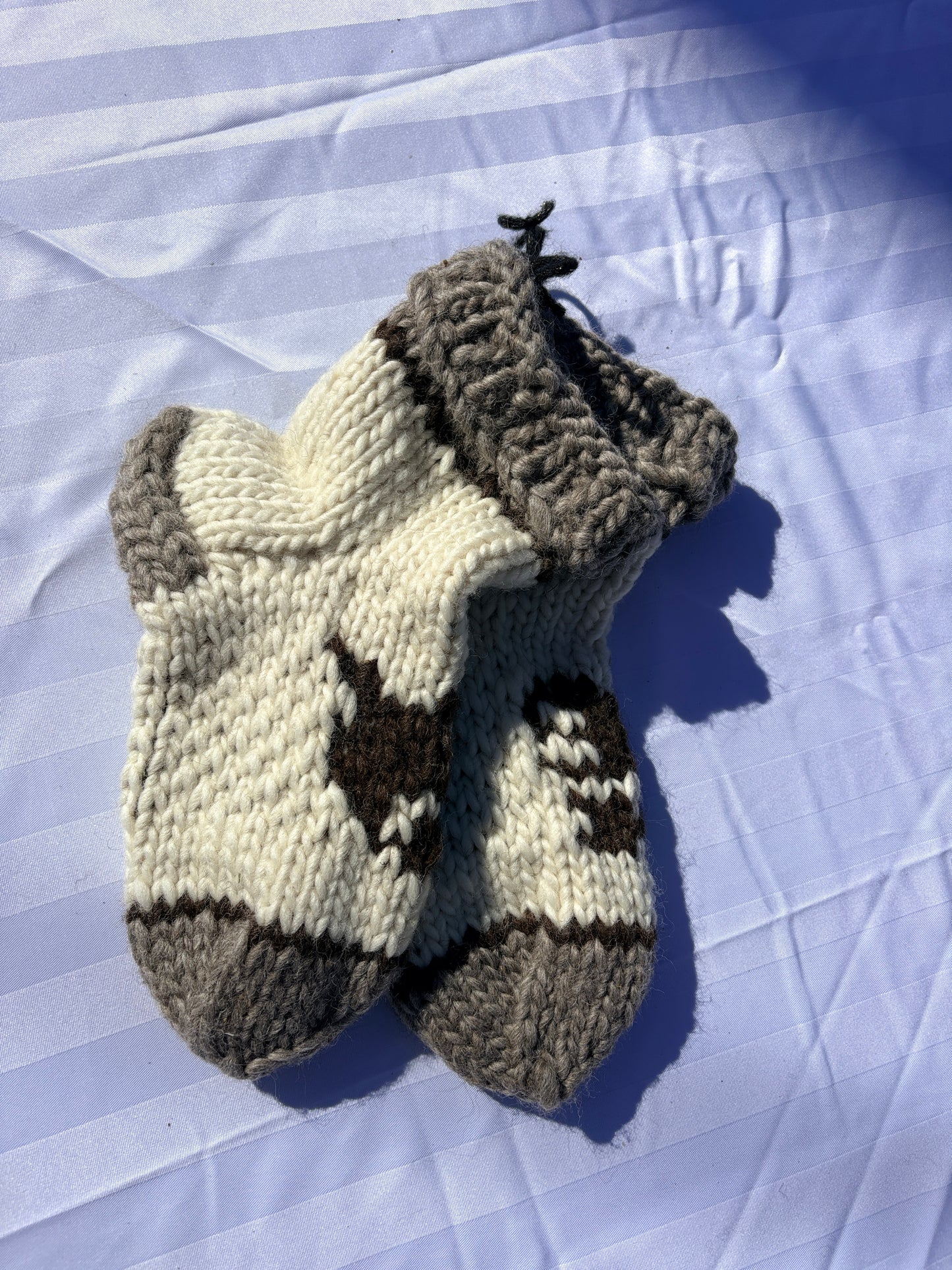 Authentic Cowichan Knits Socks (Women 9-10/ Men 8-9)