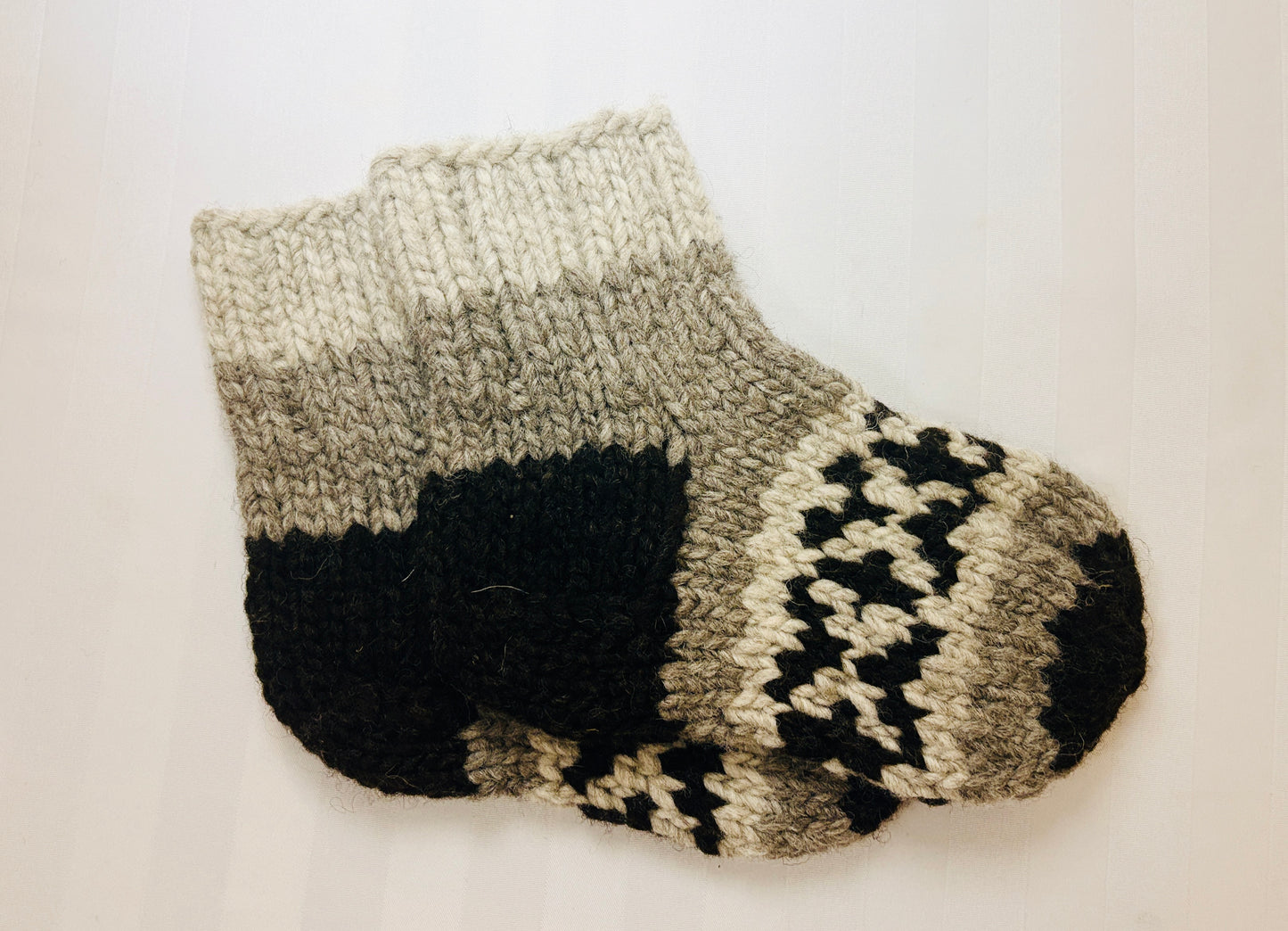 Authentic Cowichan Knit Socks (Approx. Women’s 8–10 / Men’s 6–8)