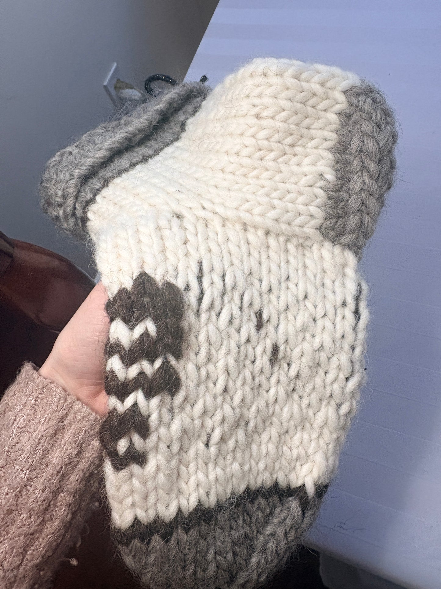 Authentic Cowichan Knits Socks (Women 9-10/ Men 8-9)