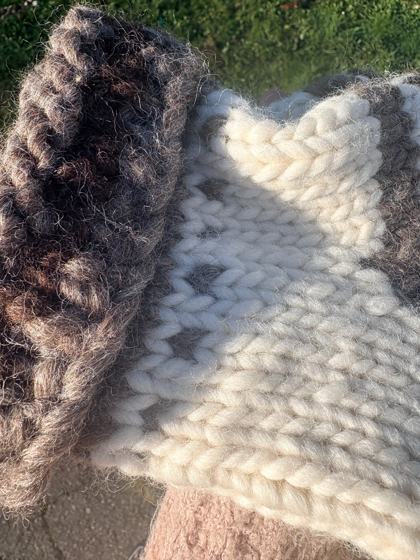 Authentic Cowichan Knit Slippers