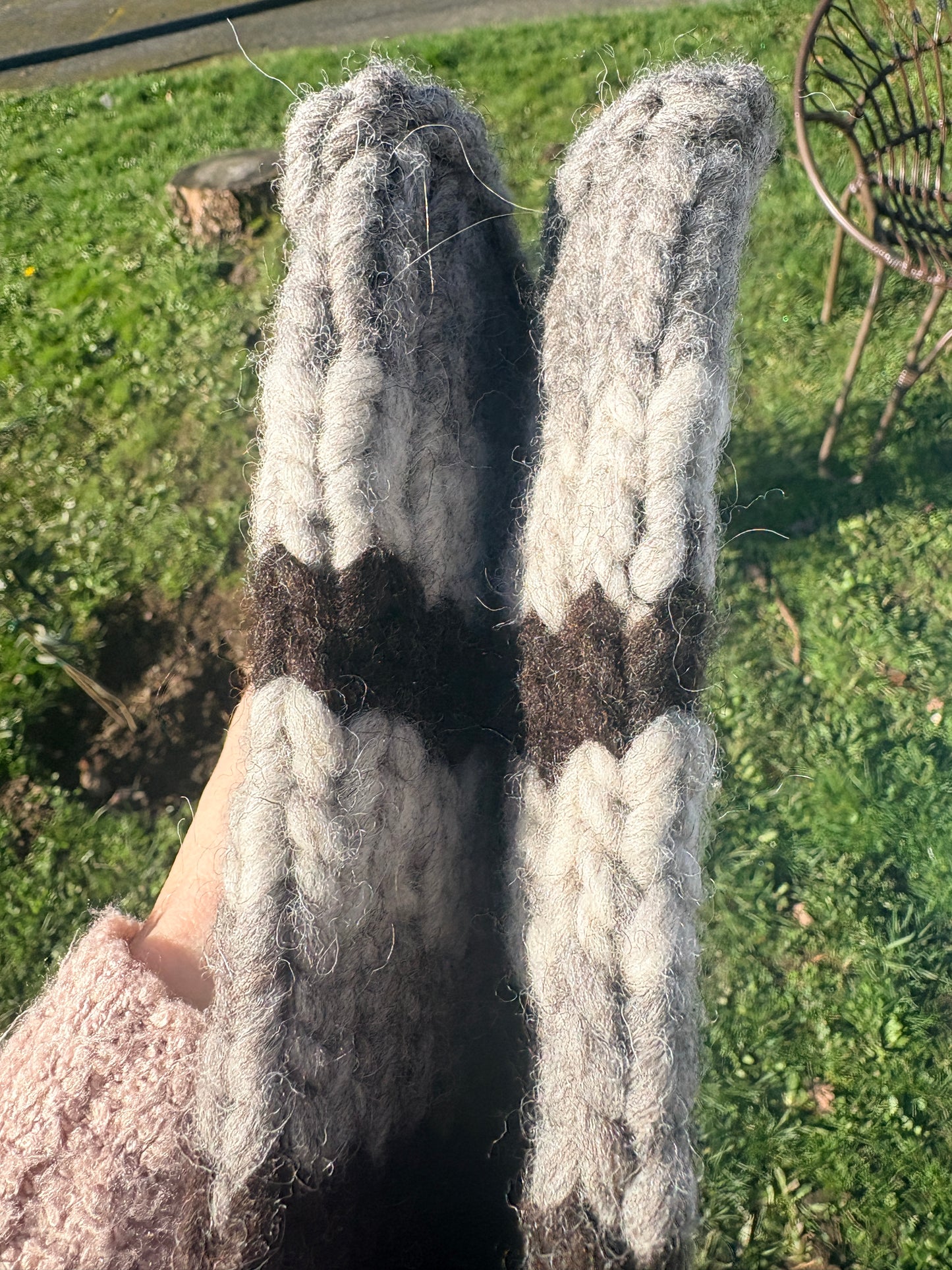 Authentic Cowichan Knit Socks (Women's 6.5-8.5/ Men's 5-7)