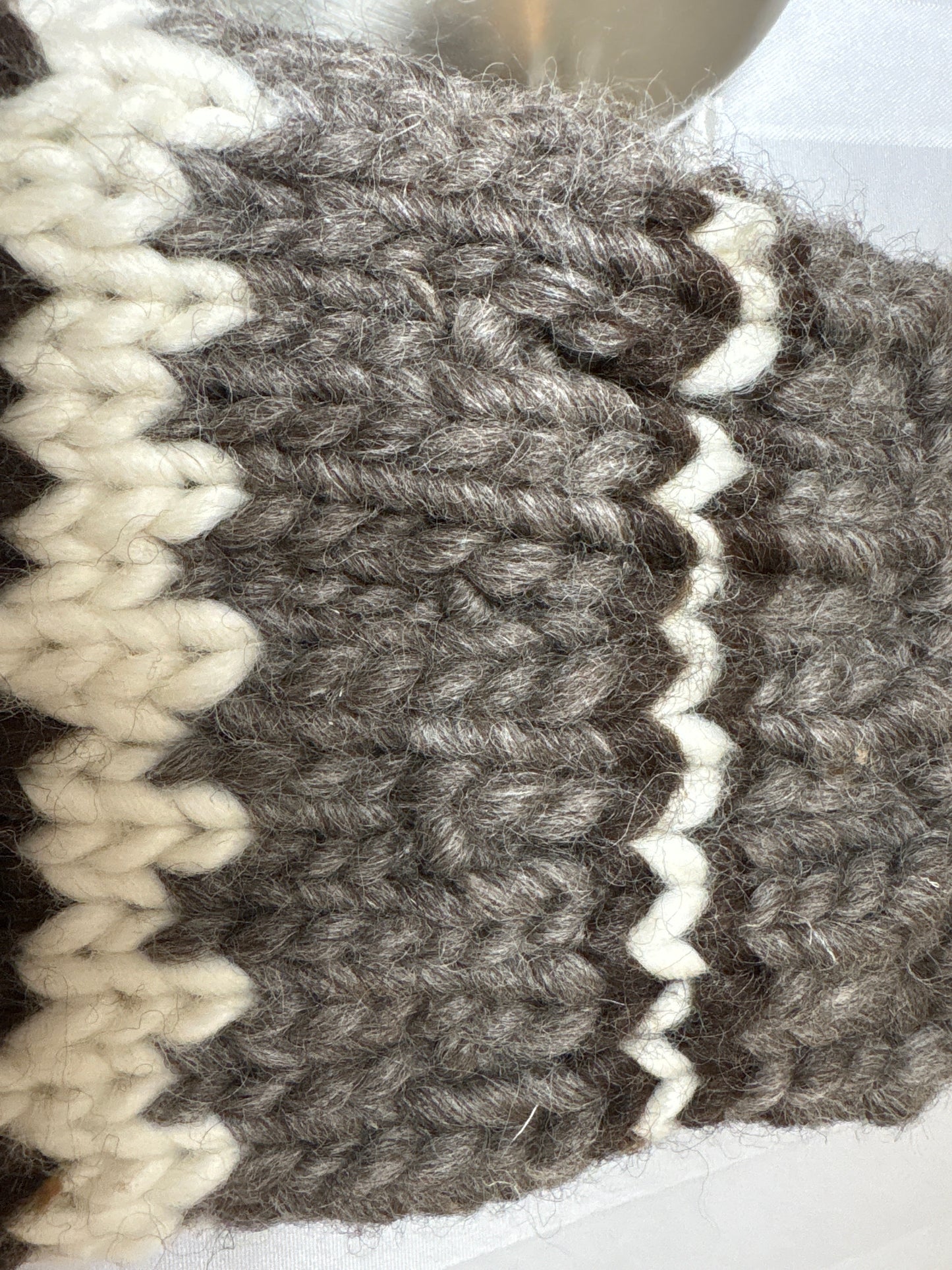Authentic Cowichan Valley Knit Slippers (Approx Women's 10–11 / Men’s 8–9)