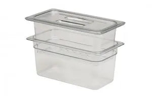 Large Self-Straining Instrument Soaking Tray System, 6.3 QT