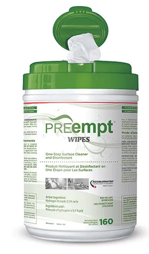 PREempt Wipes- Surface Disinfectant