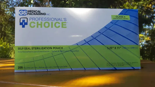 Professional's Choice Sterilization Pouches 5.25" x 11" (200 count)