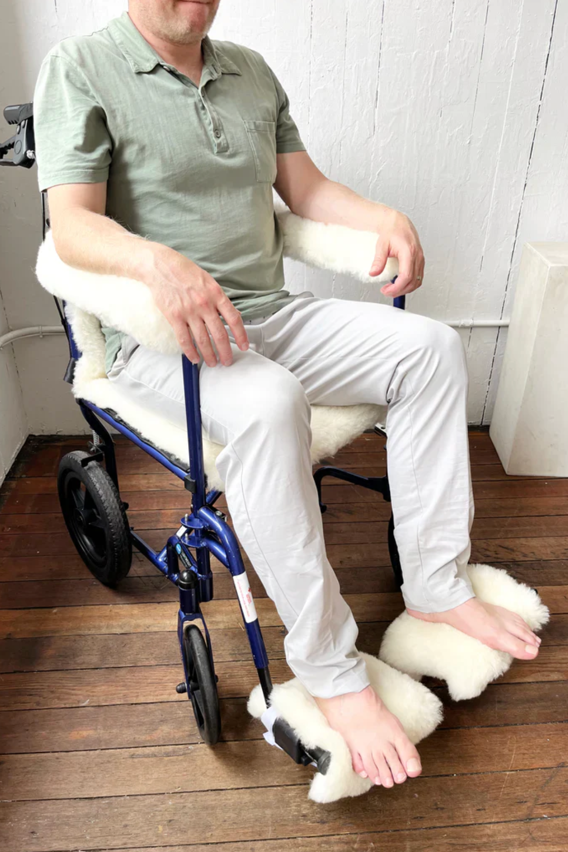 Sheep Wool Wheelchair Covers/Therapeutic Use