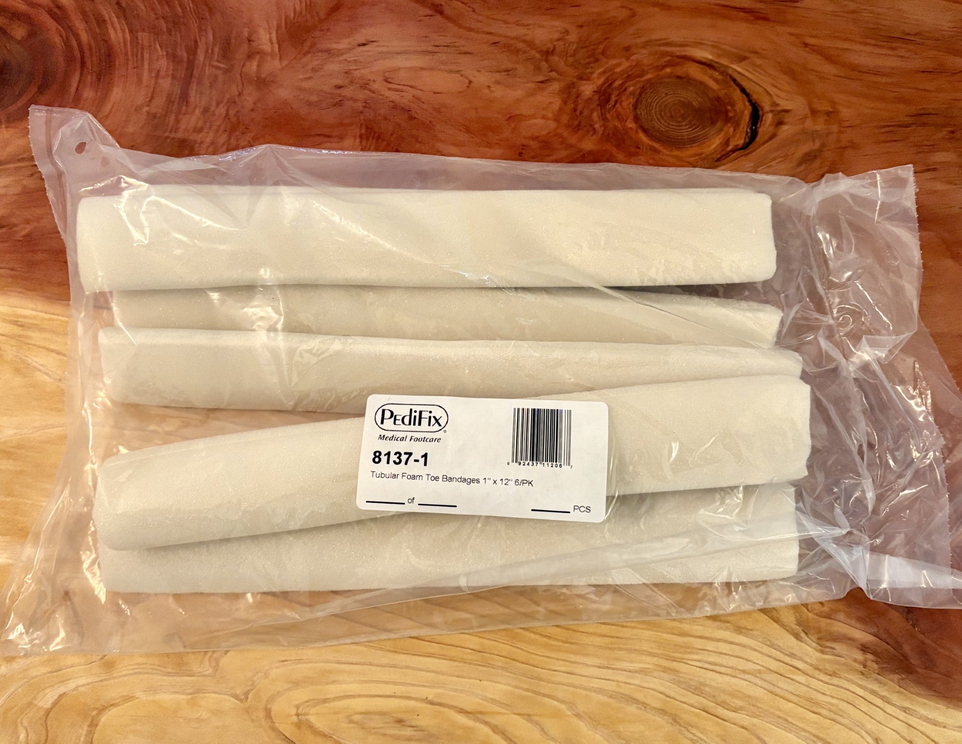 Podiatry Tubular Toe Foam X2 Tubes| 25cm Length | With Or Without Overlap Protection (DX (with