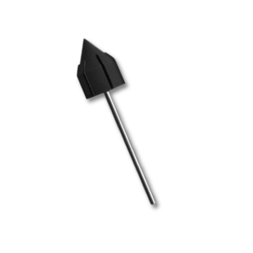 Pointed abrasive cap holder