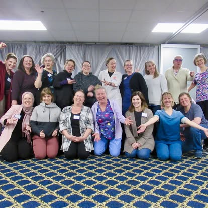 Foot care nurses gathered at Longevity's three-day foot care conference in March 2023